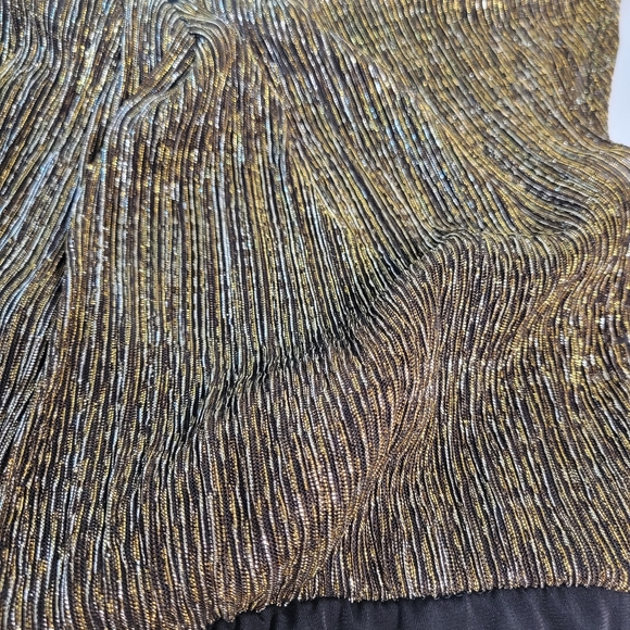 Enfocus Studio Black and Gold Cocktail Dress - Picture 5 of 5